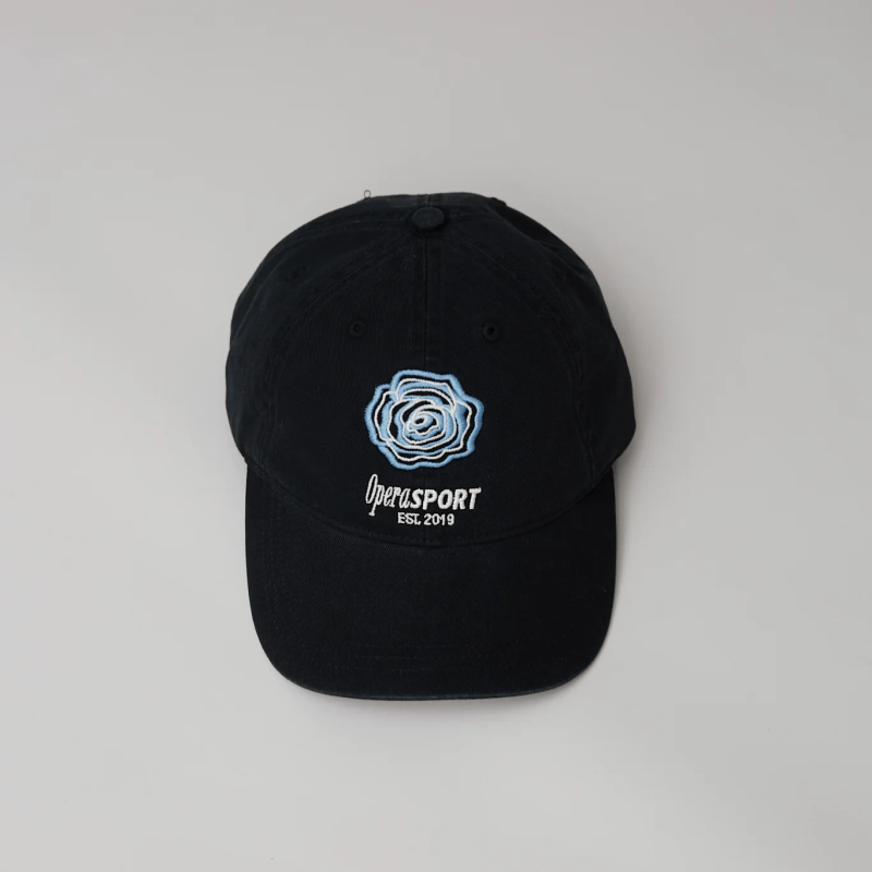 DAVID UNISEX CAP IN BLACK