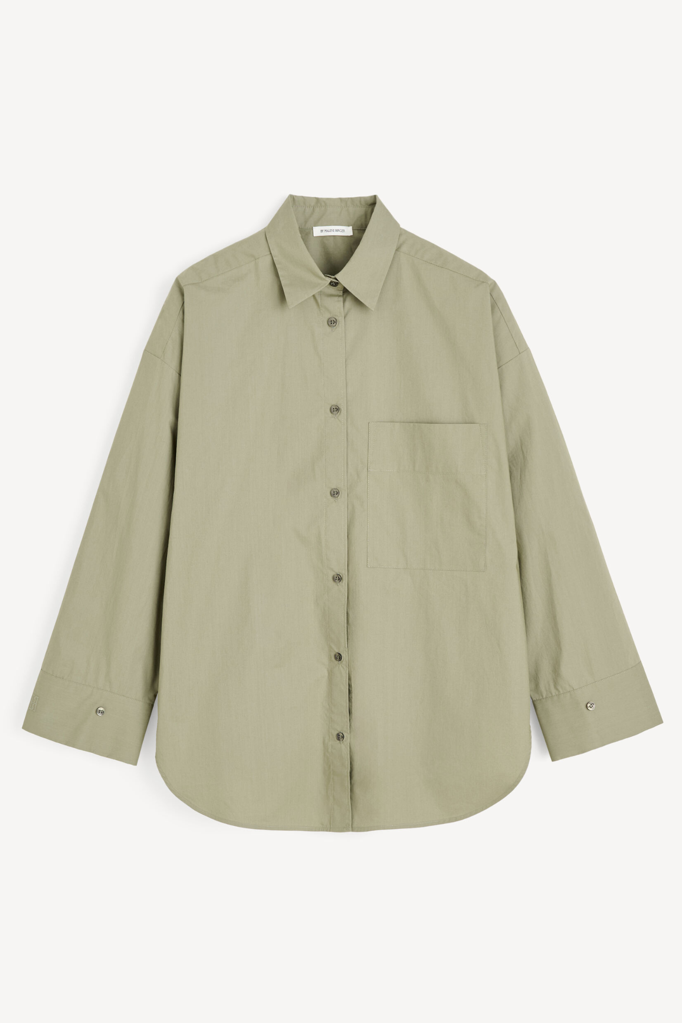 1 BY MALENE BIRGER DERRIS SHIRT DEEP LICHEN GREEN - Image 1