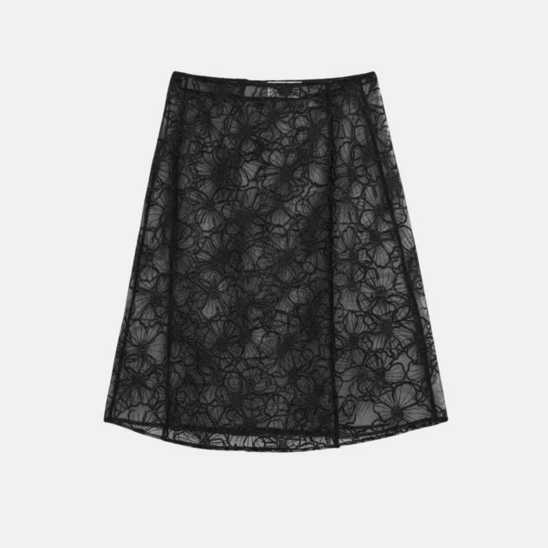 OPÉRA SPORT ALBA LONG SKIRT BLACK
