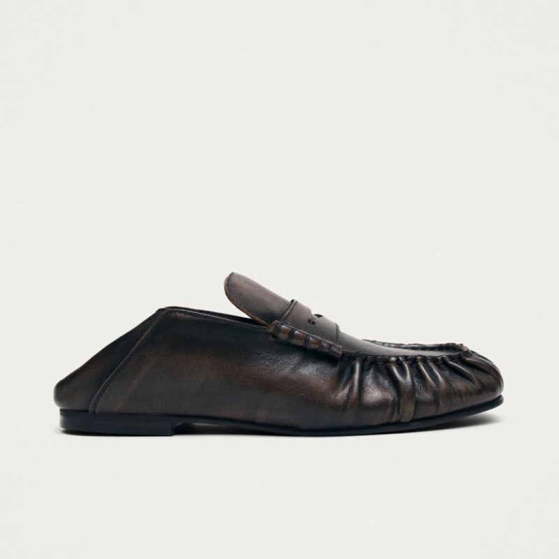 ALOHAS AVEN MULE VINTAGE EFFECT BROWN