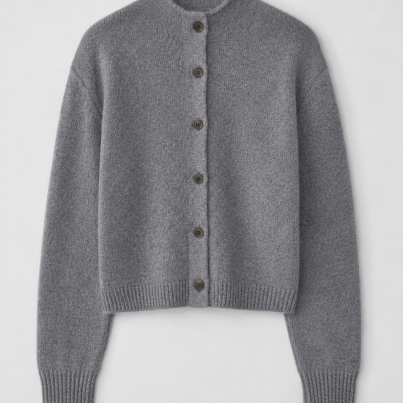 LISA YANG ZIRELLE CARDIGAN GRAPHITE