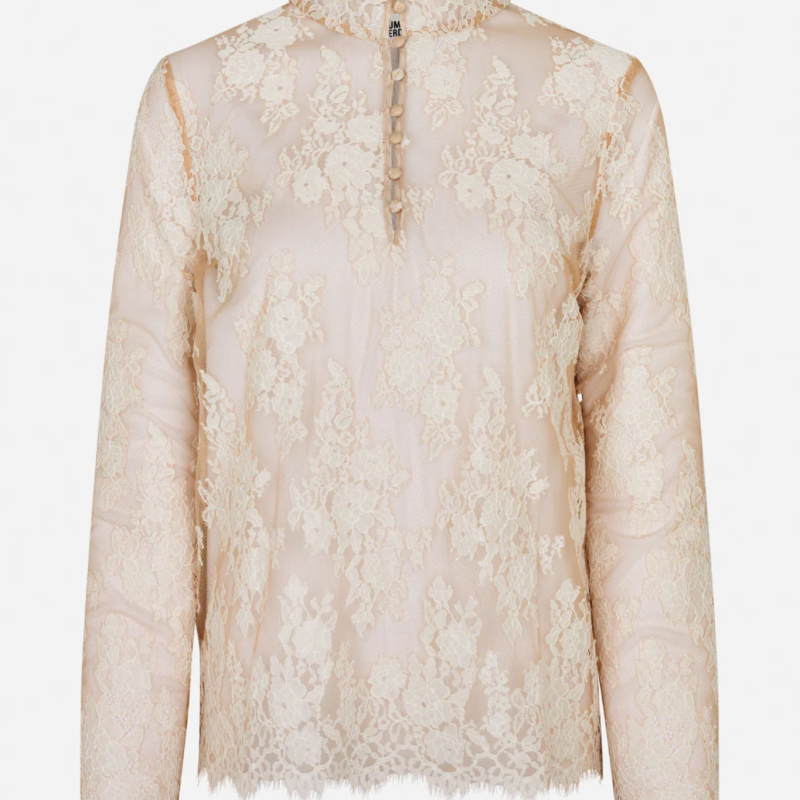 BAUM UND PFERDGARTEN MEELAH BLOUSE FRAPPE BEIGE