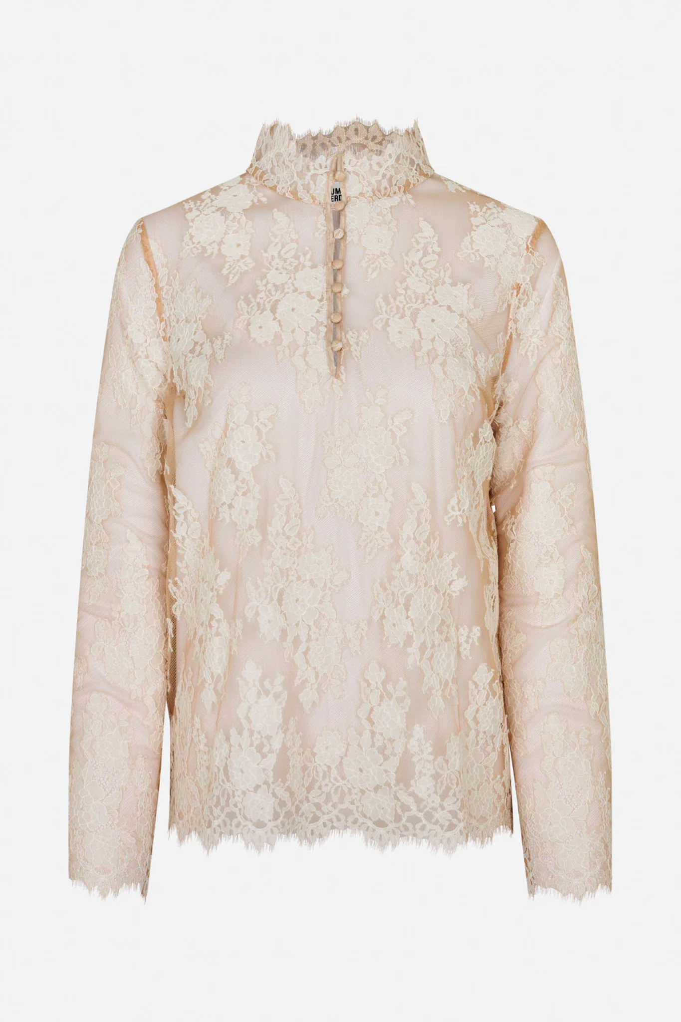 2 BAUM UND PFERDGARTEN MEELAH BLOUSE FRAPPE BEIGE - Image 1