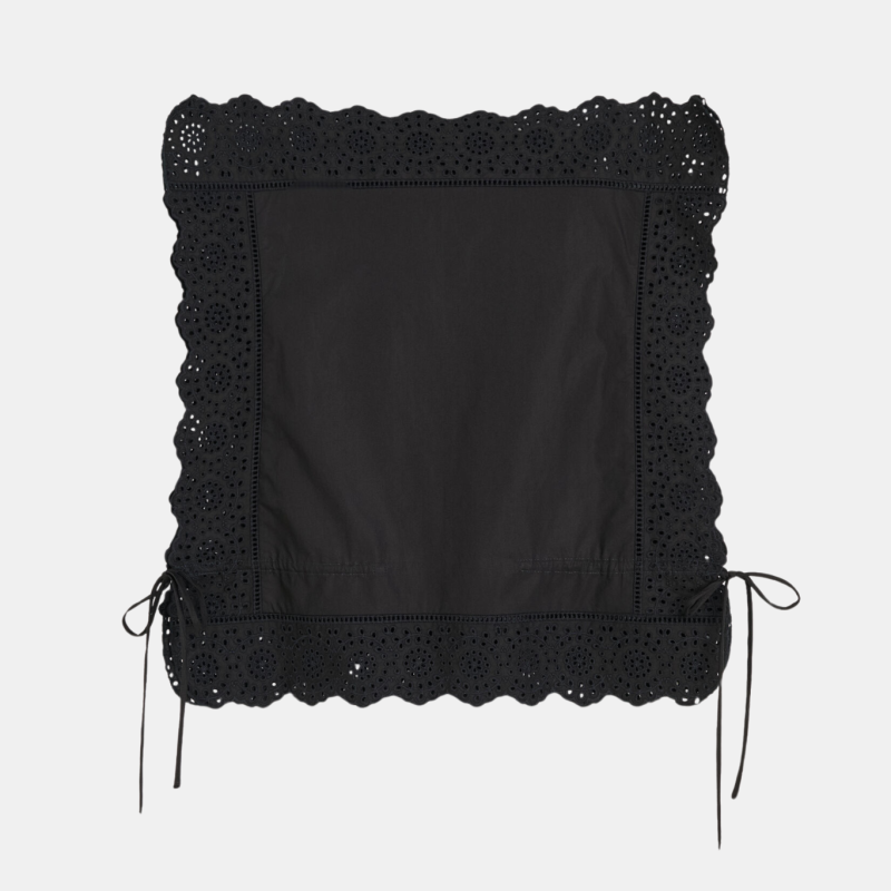 BY MALENE BIRGER GERDA TOP BLACK