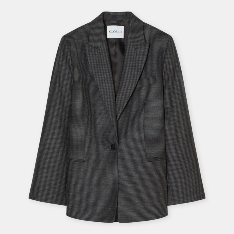 CLOSED CONTEMPORARY BLAZER GREY MELANGE