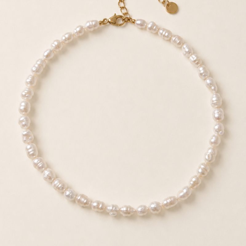 adelæ LOVA BAROQUE PEARL NECKLACE