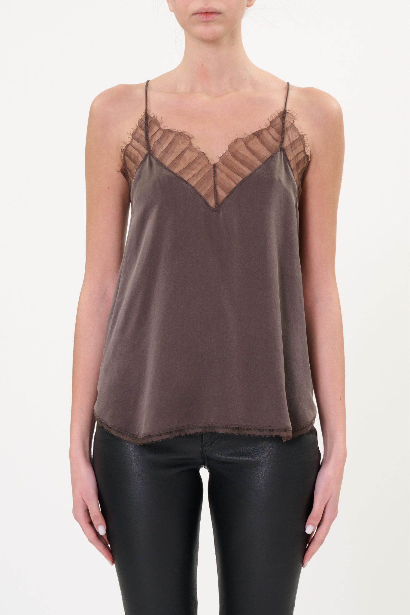 BERWYN TOP IN CHOCOLATE BERWYN TOP IN CHOCOLATE - Image 1