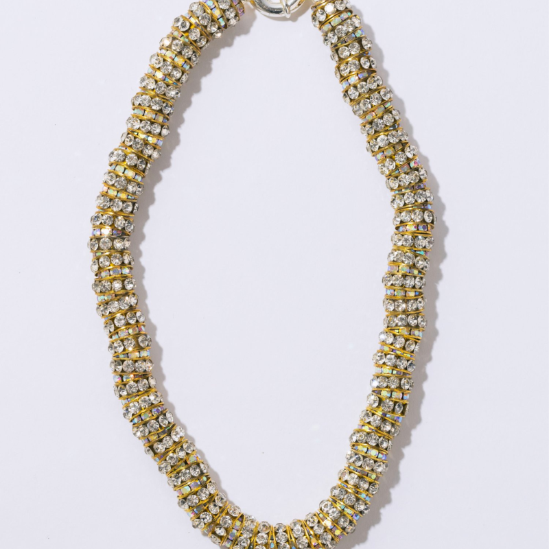 FAT GOLDEN DIAMOND NECKLACE